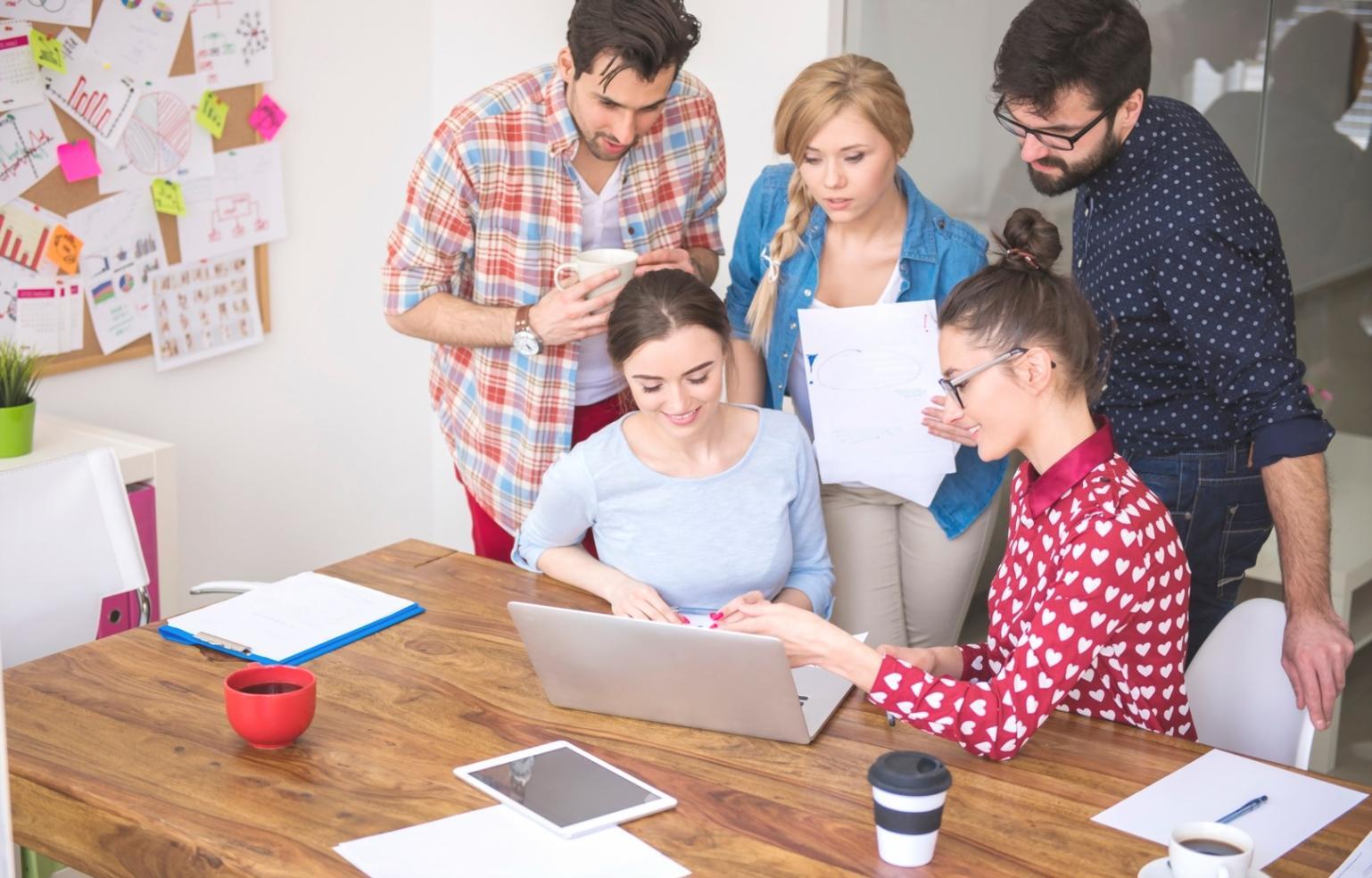 Graphiques et courbes de tendances financières